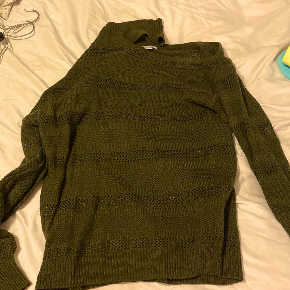 Off shoulder sweater